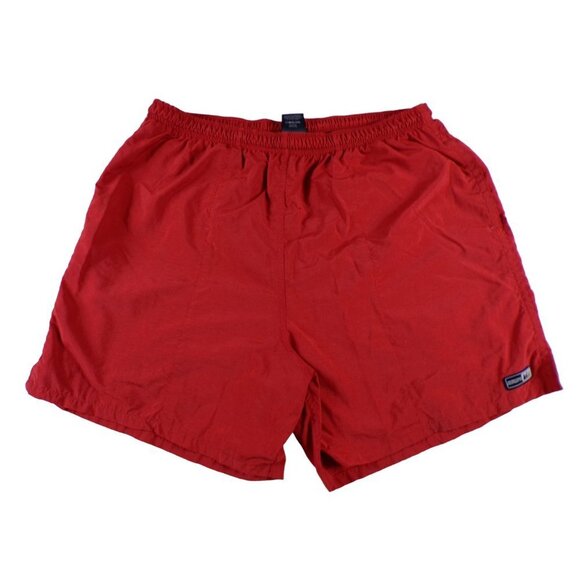 REI Swim Trunks Red Mesh Lined Drawstring Swim Shorts Hiking XL #302 - Picture 1 of 4